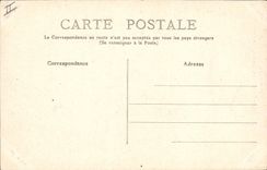 Vintage Postcard Electricity Stopping of Sioule Overall picture