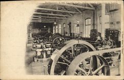 Vintage Postcard Electricity Establishments of MM Schneider and Co central Station of electricity of the steel-works