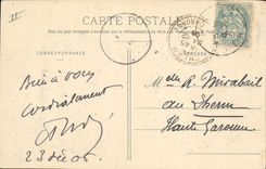 Vintage Postcard Fantasy Woman Memory Hope