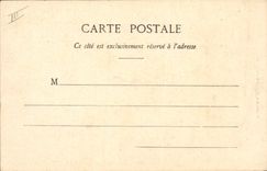 Vintage Postcard Fantasy Woman Easter eggs