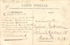 Vintage Postcard Fantasy Children Gaspard and Jeanneton