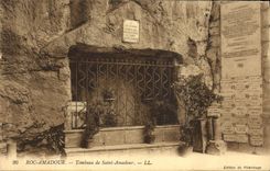 CPA Rocamadour Tombeau de Saint Amadour 