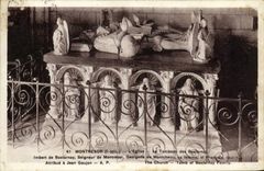 Vintage Postcard Montresor the church the tomb of Bastarbat