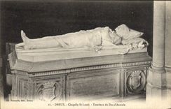 CPA Dreux Chapelle Saint Louis Tombeau du duc d'Aumale 