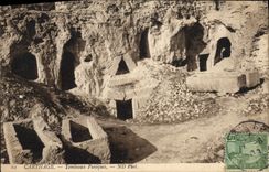 Vintage Postcard Carthage punic Tombs Tunisia