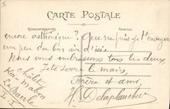 Vintage Postcard Nantes Tomb of the Carmelite friars