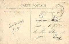 Vintage Postcard Surroundings of Ancenis Tomb of Holy Bonchamps Florent