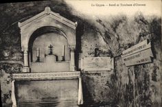 Vintage Postcard the crypt Furnace bridge and tomb of Ozanam