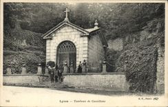 Vintage Postcard Lyon Tomb of Castellane
