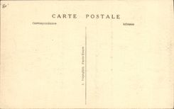 Postal Entierros del Mariscal Foch el Guardia de honor de los Mariscales extranjeros