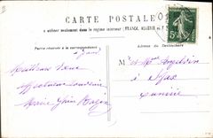 Vintage Postcard Swallow Children