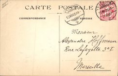 Vintage Postcard Swallows