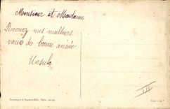 Postal Pájaro (decorado en plumas)