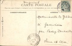 Vintage Postcard With leaving the egg Chicks