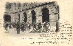 Vintage Postcard Central School the operation