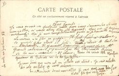 Vintage Postcard Central School the operation