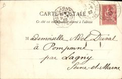 Postal Escuela Central el laboratorio de electricidad