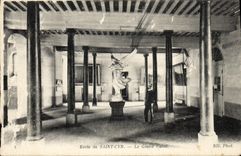 Vintage Postcard Ecole Cyr Saint the Large one Squares Militaria