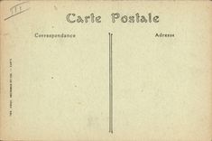 Vintage Postcard School of Cyr Saint the body of Militaria guard