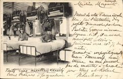 Military Vintage Postcard special School of Saint Cyr Room Inkermann (old) Militaria