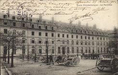 Vintage Postcard Polytechnic school the Militaria house