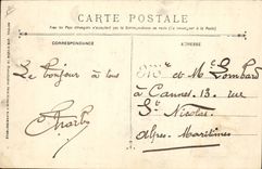 CPA Bateau Catastrophe du Liberte La tourelle avant recouverte par le pont qui a ete renverse sur la passerelle 