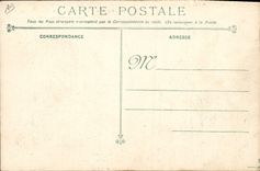 Vintage Postcard Boat Catastrophe of Latouche Treville Interior of the turret after the explosion