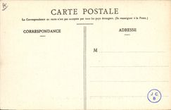 Vintage Postcard Bateau Léon Gambetta Croiseur Armours