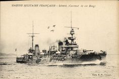 CPA Bateau Liberte Cuirasse de 1er rang 