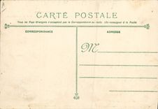 Vintage Postcard Boat Latouche Treville Cruiser School of the Gunners