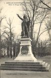 CPA Lons le Saulnier les Bains Statue de Rouget de l'Isle 