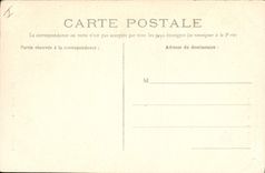 Postal Lons el Saulnier los Baños Estatua de Salmonete del Isle