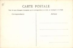 Vintage Postcard A your door Christien Dickson Christine