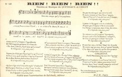 CPA Rien ! Rien ! Rien ! Queyriaux Chicot 