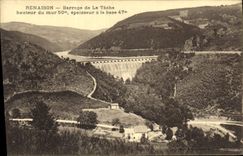 CPA Electricite Renaison Barrage de la Tache 