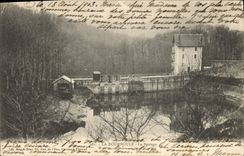 CPA Electricite La Bourboule Le barrage