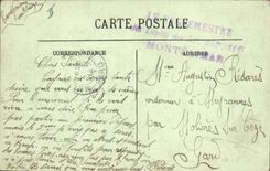 Vintage Postcard Electricity Bourboule stopping of the electric factory