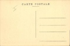 Vintage Postcard Eguzon Electricity stopping and the factory