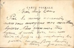 Vintage Postcard Lavaur Electricity the apse of the cathedral and the electric factory