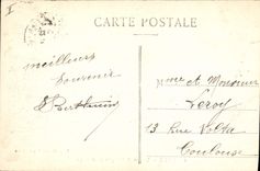 Vintage Postcard Electricite Lyon Machines electric of Jonage