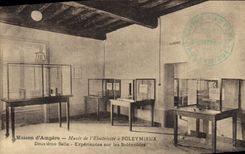 Vintage Postcard Electricite House of Amp Museum of electricity has Poleymieux Second Experiences room on the Solenoids