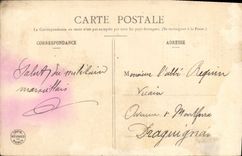 Postal Fantasia Órdenes del soldado Militaria