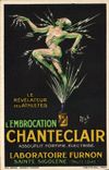 Vintage Postcard Fantasy Mich Illustrator the Holy embrocation Chanteclair Laboratory Furnon Sigolene the High Loire the revealing one of the athletes SIGNAL