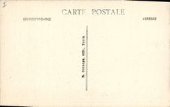 Vintage Postcard Fontevrault the abbey tombs of kings d' Angleterre