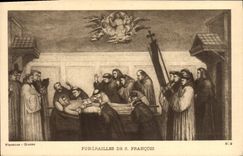 CPA Funerailles de S Francois 