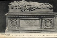 CPA Dreux Chapelle Saint Louis Tombeau du Prince Ferdinand Fils du Duc de Montpensier 