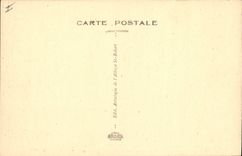 Vintage Postcard Basilica of the Chair God Tomb of the pope Clement VI