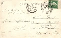 Vintage Postcard Birds King of the Alps Raptor