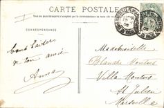 Vintage Postcard Birds Small Page the meal of the falcon Raptor