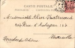 Vintage Postcard Birds Children Sheep